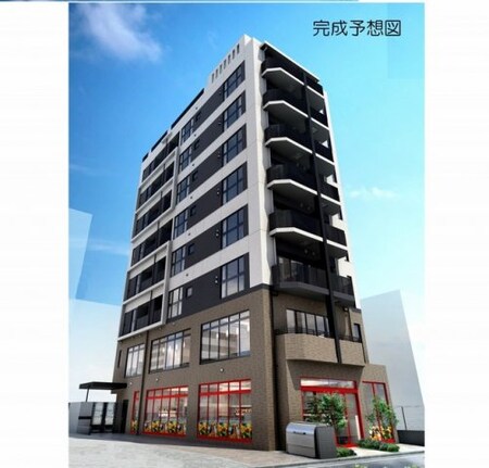 西新宿７丁目店舗付マンション外観写真