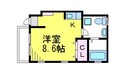 丸山メゾンの間取図
