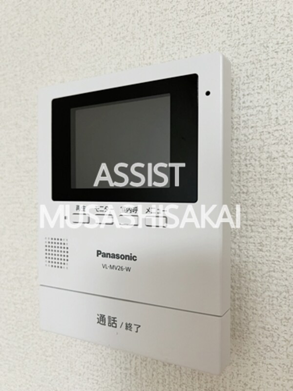 セキュリティ(写真：設備同仕様の別号室です)