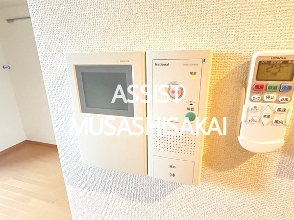 セキュリティ(写真：設備同仕様の別号室です)