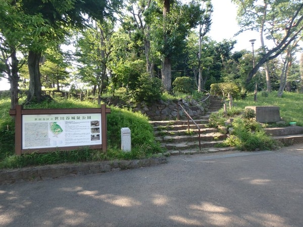 周辺環境(世田谷城阯公園 386m)