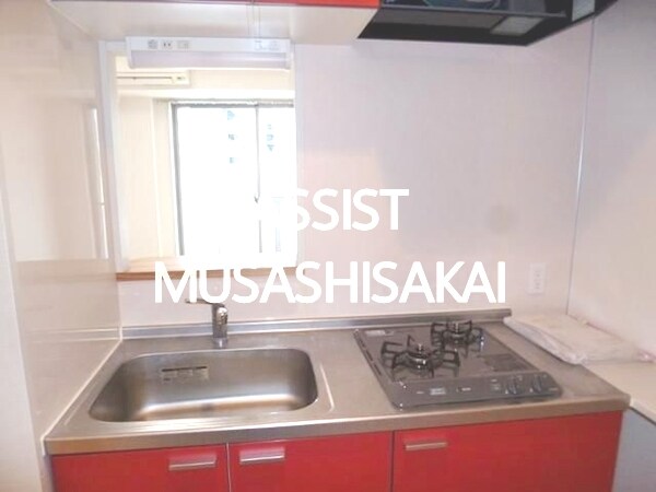 キッチン(写真：設備同仕様の別号室です)