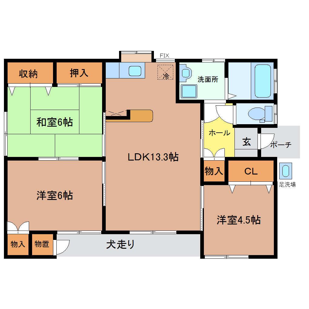 間取図