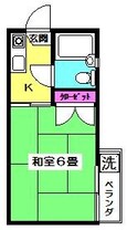 フラット桜台IIの間取図