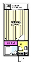 フラット高円寺南の間取図
