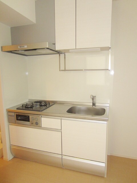 物件内観写真3　(2口ガスコンロのシステムキッチン！グリル付！)