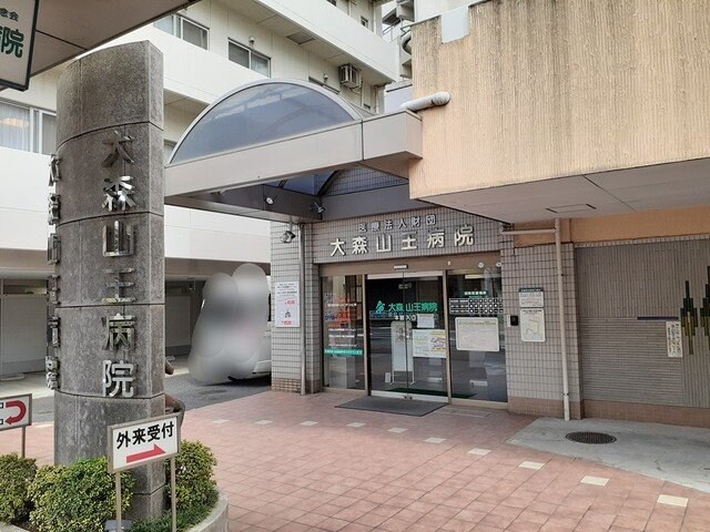 物件外観写真5　(大森山王病院まで337m)