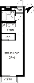 東急池上線 石川台駅 2階建 築34年の間取図