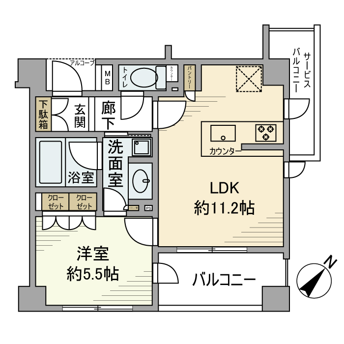 間取図