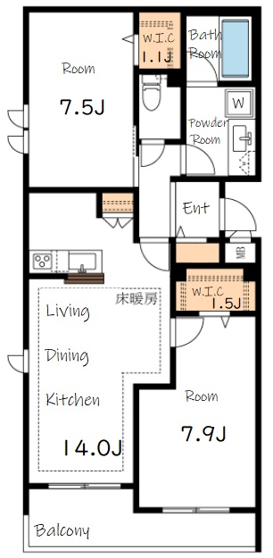 間取図
