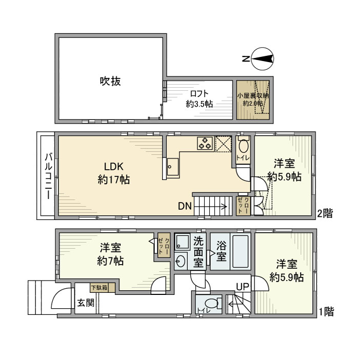 間取図