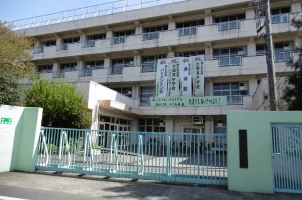 周辺環境(大田区立大森東中学校 1076m)