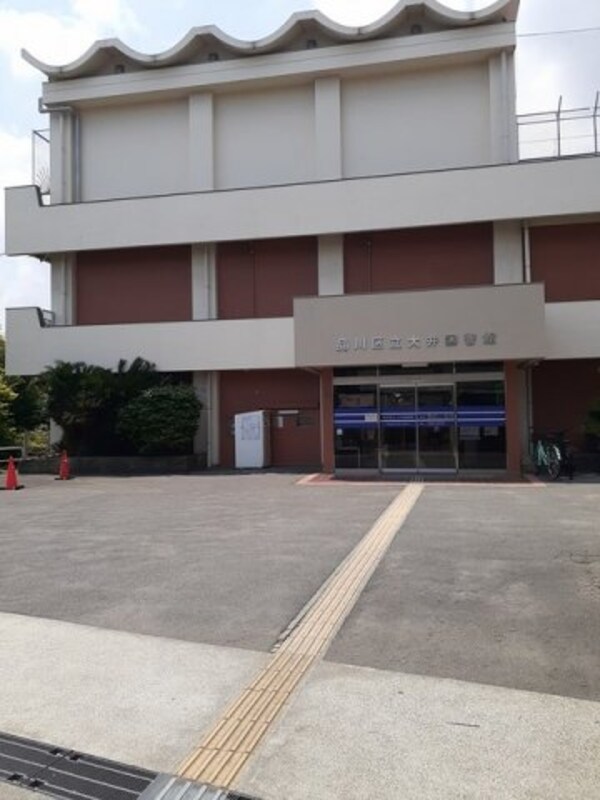 周辺環境(大井図書館まで124m)