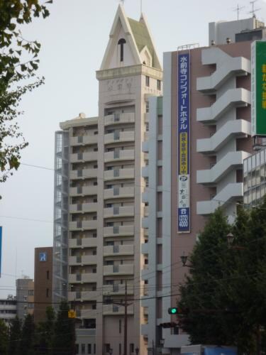 物件外観写真1　(プレジデント水前寺へようこそ。)