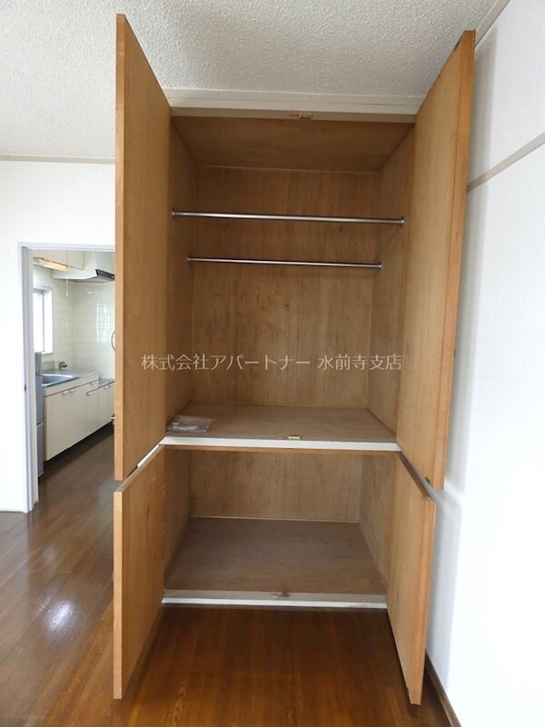 収納(クローゼットです！)