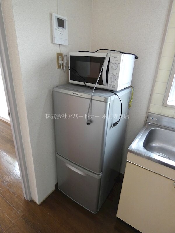キッチン(冷蔵庫・電子レンジです！)
