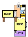 レオパレス尾ノ上の間取図