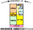 ファーストハイツＤの間取図