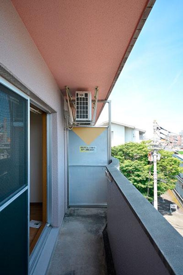 バルコニー(※同室タイプの写真です。)