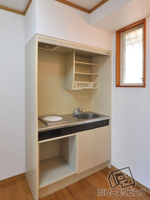 キッチン(ハイツしらゆり ※同タイプの室内写真です)