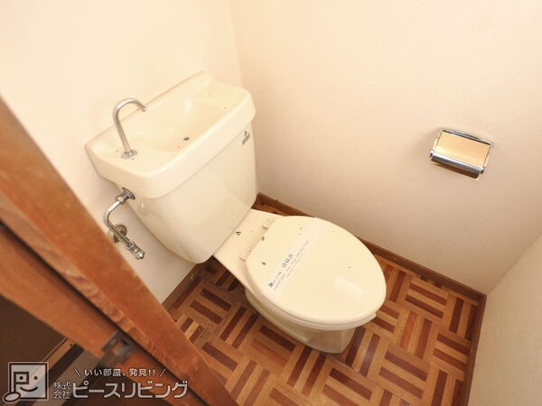 トイレ(原コーポ ※同タイプの室内写真です)