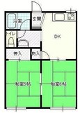 アークヴィレッジ開成B棟の間取図