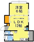坂元コーポの間取図