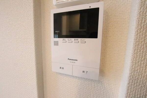 セキュリティ(顔がわかるので安心ですね)