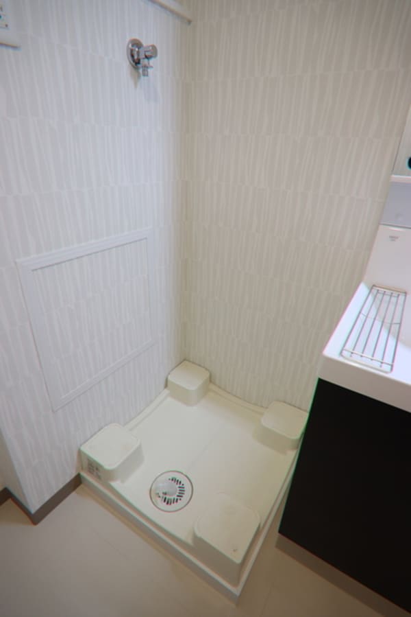 設備(室内に洗濯機置くことができます)