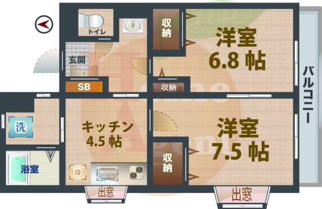 間取図