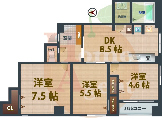 間取図