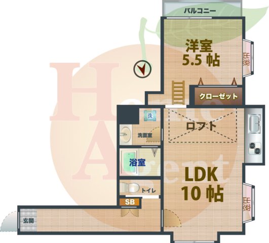 間取図