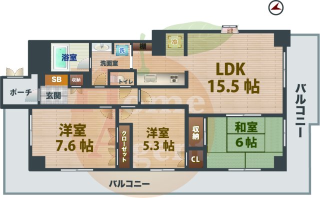 間取図