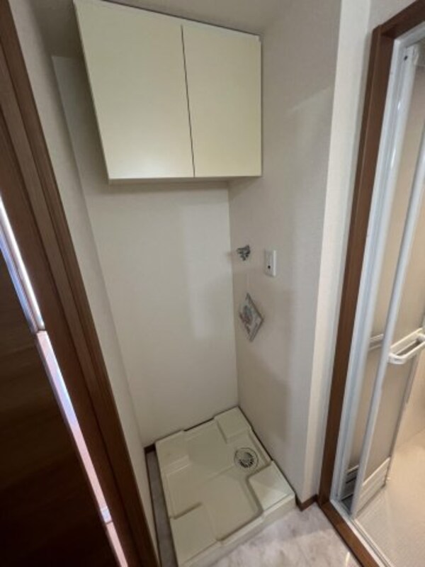 建物設備(室内洗濯機置き場。)