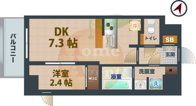 間取図