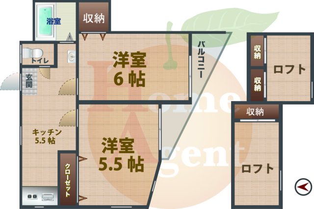 間取図