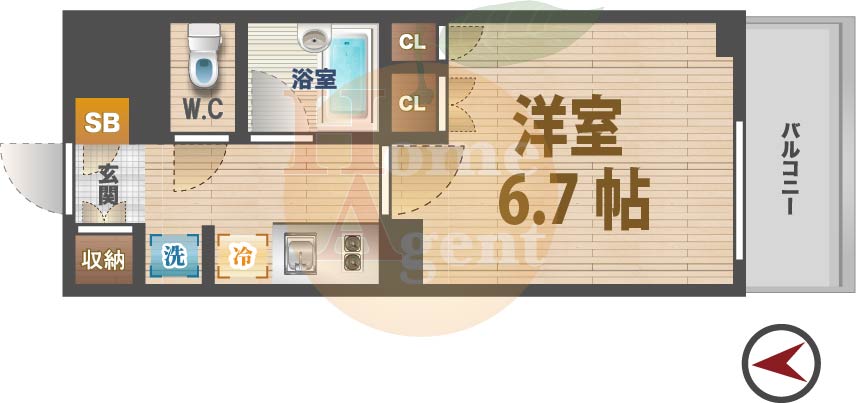 間取図