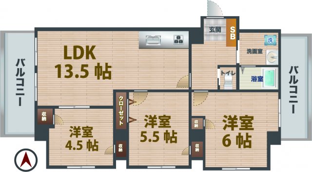 間取図