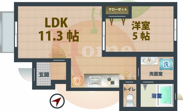 間取図