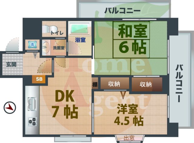 間取図