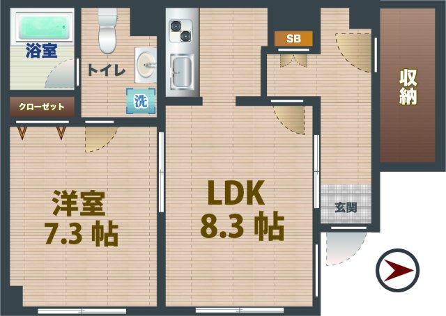 間取図