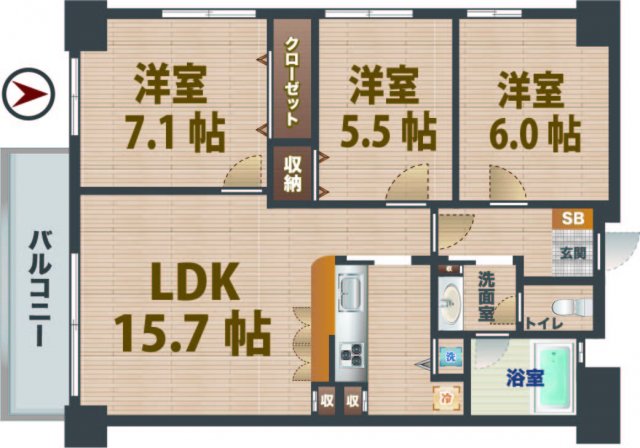 間取図