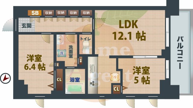 間取図