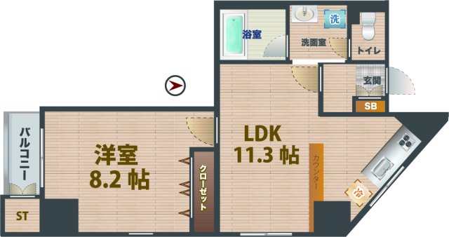 間取図