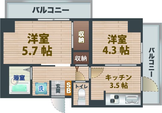 間取図