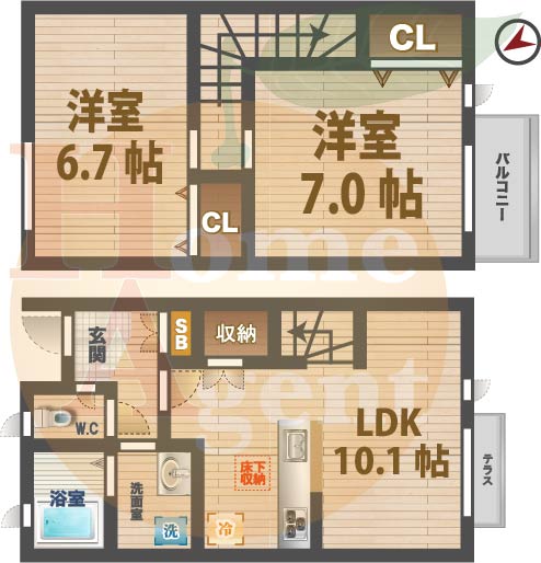 間取図