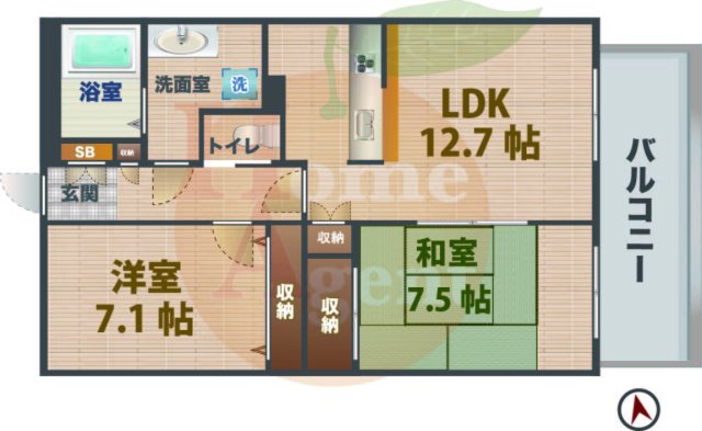 間取図