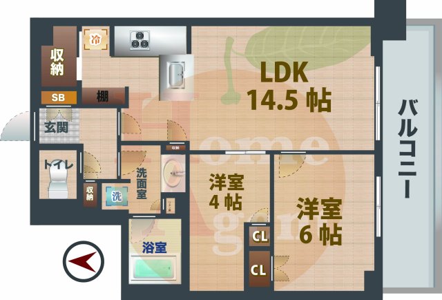 間取図
