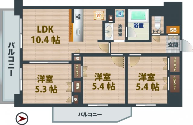 間取図