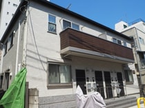 総武線 東中野駅 2階建 築6年の外観写真